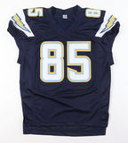 Antonio Gates Signed San Diego Chargers Jersey (Beckett) 8xPro Bowl Tight End