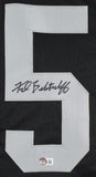 Fred Biletnikoff Signed Oakland Raiders Jersey (Beckett) #1 Receiver 1965-1978