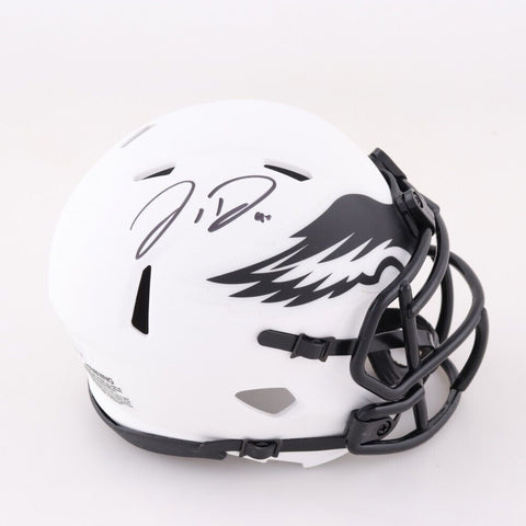 Jordan Davis Signed Philadelphia Eagles Mini Helmet (JSA COA) 2022 1st Round Pck