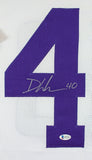 Devin White Signed LSU Tigers Jersey (Beckett COA) Buccaneers #5 Overall Pk 2019