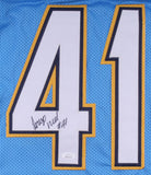 Lorenzo Neal Signed San Diego Chargers Jersey (JSA COA) 4xPro Bowl Full Back