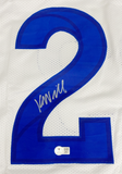 Kyren Williams of the Los Angeles Rams Autographed Custom White Jersey Beckett