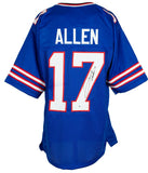 Josh Allen Buffalo Signed Blue Football Jersey BAS ITP