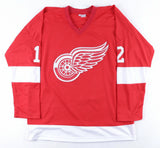 Marcel Dionne Signed Red Wings Jersey Inscribed HOF 92 (Tristar Holo) 700+ Goals