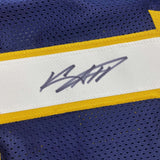 Autographed/Signed Keenan Allen Los Angeles LA Navy Blue Football Jersey JSA COA