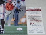 BRIAN DAWKINS AUTOGRAPHED SIGNED CLEMSON TIGERS 8x10 PHOTO JSA