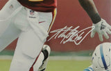 Adrian Peterson Signed Washington Redskins 16x20 Vs Colts PF - Beckett Auth