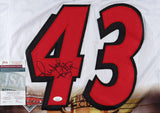 The King Richard Petty Signed Nascar #43 Jersey (JSA COA) The 2006 Movie "Cars"