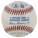 Indians Bob Feller Authentic Signed Bobby Brown Oal Baseball BAS #BN06138