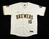 Kolten Wong Signed Milwaukee Brewers Jersey (JSA COA) 2xGold Glove 2nd Baseman