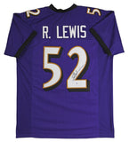 Ray Lewis Authentic Signed Purple Pro Style Jersey PSA, JSA or BAS Witnessed