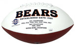 Devin Hester Signed Chicago Bears Logo Football (JSA) NFL All Time Ldng Returner