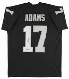 Davante Adams Authentic Signed Black Pro Style Jersey w/ White #'s BAS Witnessed