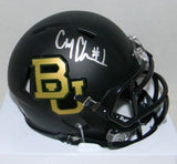 COREY COLEMAN SIGNED AUTOGRAPHED BAYLOR BEARS MATTE BLACK SPEED MINI HELMET JSA