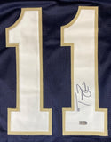 Tommy Rees Notre Dame Signed Navy Blue Football Jersey Sports Integrity