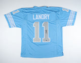 Greg Landry Signed Lions Jersey (RSA Hologram) Detroit Starting QB (1968-1978)