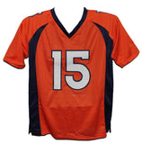 Tim Tebow Autographed/Signed Pro Style Orange XL Jersey Beckett 39147