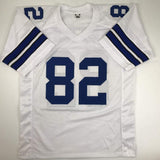 Autographed/Signed JASON WITTEN Dallas White Football Jersey JSA COA Auto