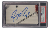 Ryan McDonagh Signed Slabbed Nashville Predators Cut Signature PSA/DNA 85076324