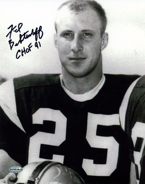 FRED BILETNIKOFF AUTOGRAPHED FLORIDA STATE SEMINOLES 8x10 PHOTO W/ CHOF 91