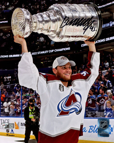 Andre Burakovsky Autographed Colorado Avalanche 8x10 Photo FAN 38598