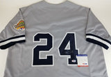 Tino Martinez Signed New York Yankees Jersey (PSA COA) w/1996 World Series Patch