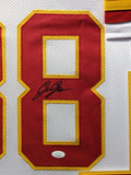 FRAMED KANSAS CITY CHIEFS L'JARIUS SNEED AUTOGRAPHED SIGNED JERSEY JSA COA