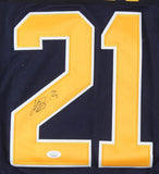 Kyle Okposo Signed Buffalo Sabres Custom Style Jersey (JSA COA) Right Wing