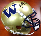 Bishop Sankey Autographed Schutt UW Huskies Full Size Authentic Helmet MCS 40373