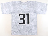 Justin Simmons Signed Atlanta Falcons Salute to Military Service Jersey Beckett