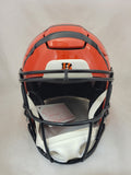 JAMARR CHASE SIGNED CINCINNATI BENGALS F/S SPEEDFLEX AUTHENTIC HELMET BECKETT QR