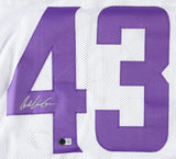 Andrew Van Ginkel Signed Minnesota Vikings Jersey (Beckett) 2019 5th Round Pk LB