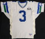 Seahawks Russell Wilson Autographed Wilson Jersey W/ SB XLVIII Patch Size 44 RW