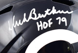 Dick Butkus Autographed Chicago Bears F/S 62-73 Speed Helmet w/HOF - JSA W