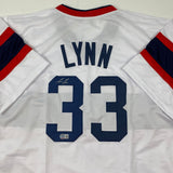 Autographed/Signed Lance Lynn Chicago White Retro Jersey Beckett BAS COA