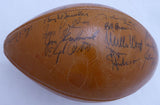 1966 Packers Autographed Football 41 Sigs Lombardi Starr SB I Beckett AA72890