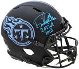 DERRICK HENRY AUTOGRAPHED TITANS ECLIPSE FULL SIZE AUTHENTIC HELMET 2027 YDS