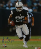 Amari Cooper Autographed Raiders 16x20 Vertical Running PF. Photo- JSA W Auth