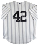 Yankees Mariano Rivera "HOF 2019" Signed White Pinstripe Nike Jersey BAS Witness