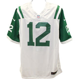 Joe Namath Autographed New York Jets White Nike Classic XL Jersey Beckett 48617