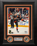 Owen Tippett Goal Philadelphia Flyers Autographed 8x10 Framed Photo Beckett