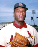 Bob Gibson Signed LE ONL Baseball w/ Thumbprint & Display Case / Beckett LOA