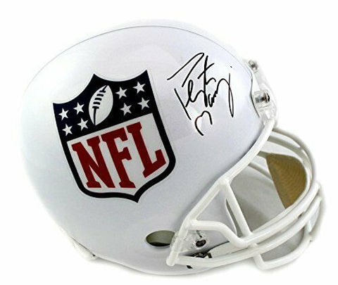 Peyton Manning Signed NFL Shield Full Size White NFL Helmet