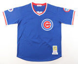 Ryne Sandberg Signed Cubs Mitchell & Ness Jersey (PSA) Chicago's HOF 2nd Baseman