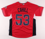 Trevor Cahill Signed 2010 Majestic All-Star Game Jersey (JSA COA) Oakland A's