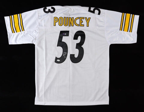 Maurkice Pouncey Signed Steelers Jersey (JSA) Pittsburgh / 9xPro Bowl Center