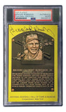 Brooks Robinson Signed 4x6 Baltimore Orioles HOF Plaque Card PSA/DNA 85025710