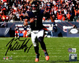 JUSTIN FIELDS AUTOGRAPHED 8X10 PHOTO CHICAGO BEARS BECKETT BAS QR STOCK #200487