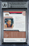 76ers Allen Iverson Signed 2002 Stadium Club #3 Card Auto 10! BAS Slabbed