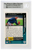 Alex Rodriguez Signed Mariners 1997 Upper Deck CC Hot List Card #332 - (Beckett)